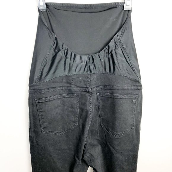 Madewell Over the Belly Maternity Skinny Jeans Black 28 - Picture 6 of 12